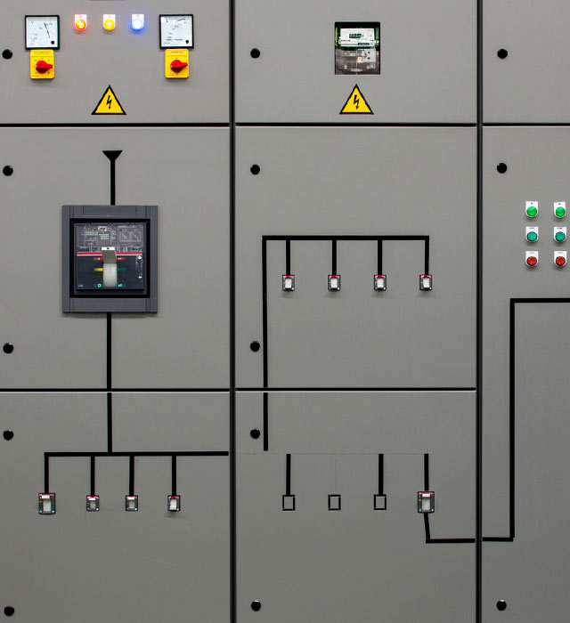 Diagrama para tableros bus mímicos